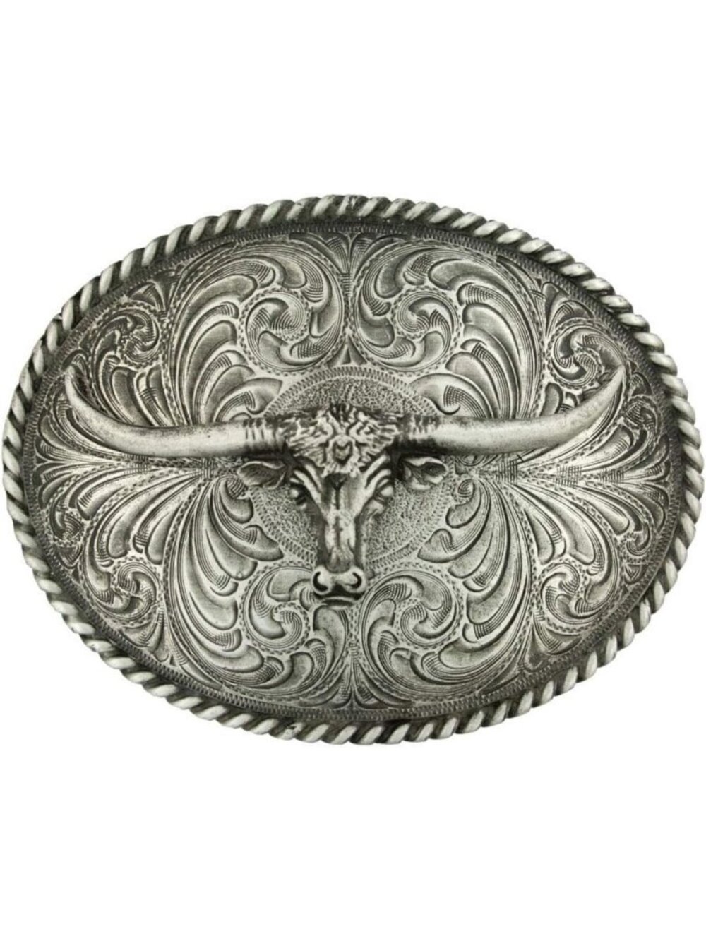 Western Longhorn Series Attitude Belt Buckle | Unique Cowboy Accessories